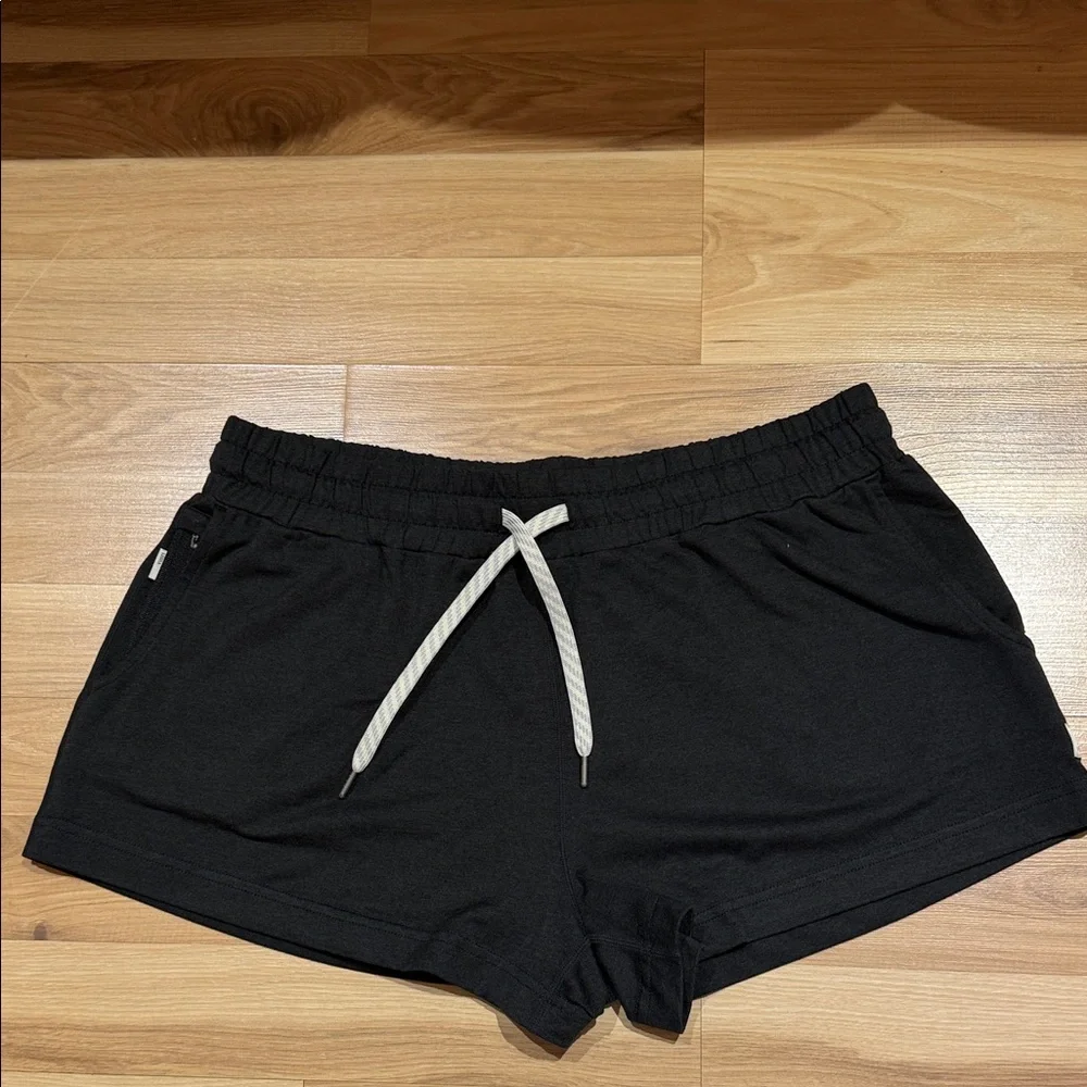 Women's Black Casual Shorts - Picture 1 of 7